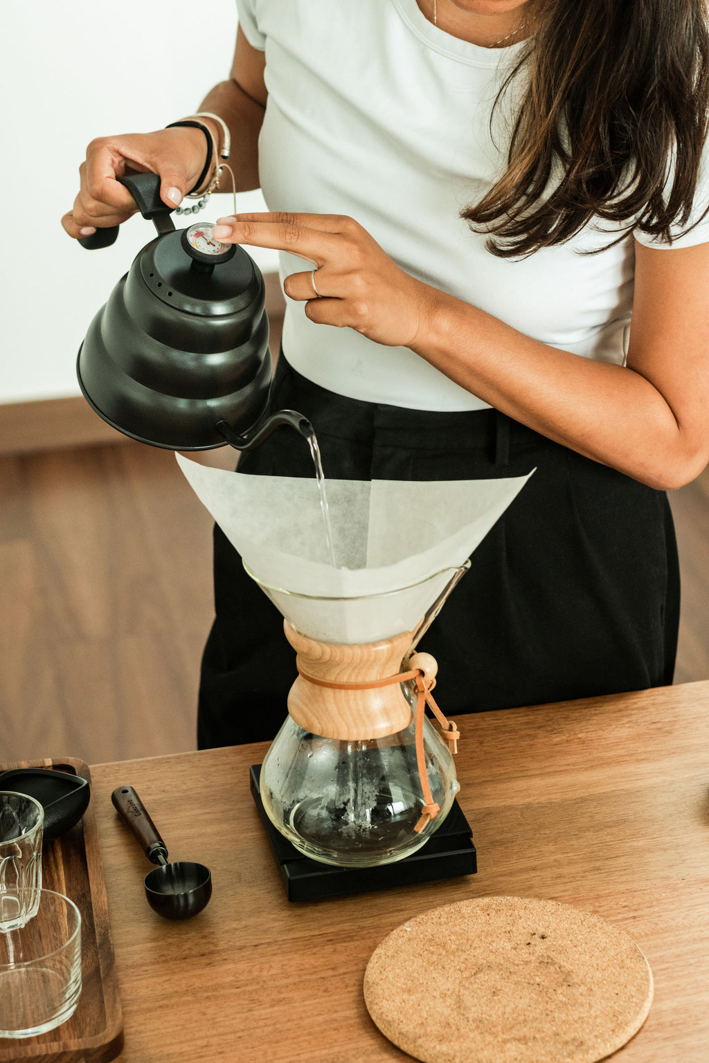 Hands-on coffee workshop
