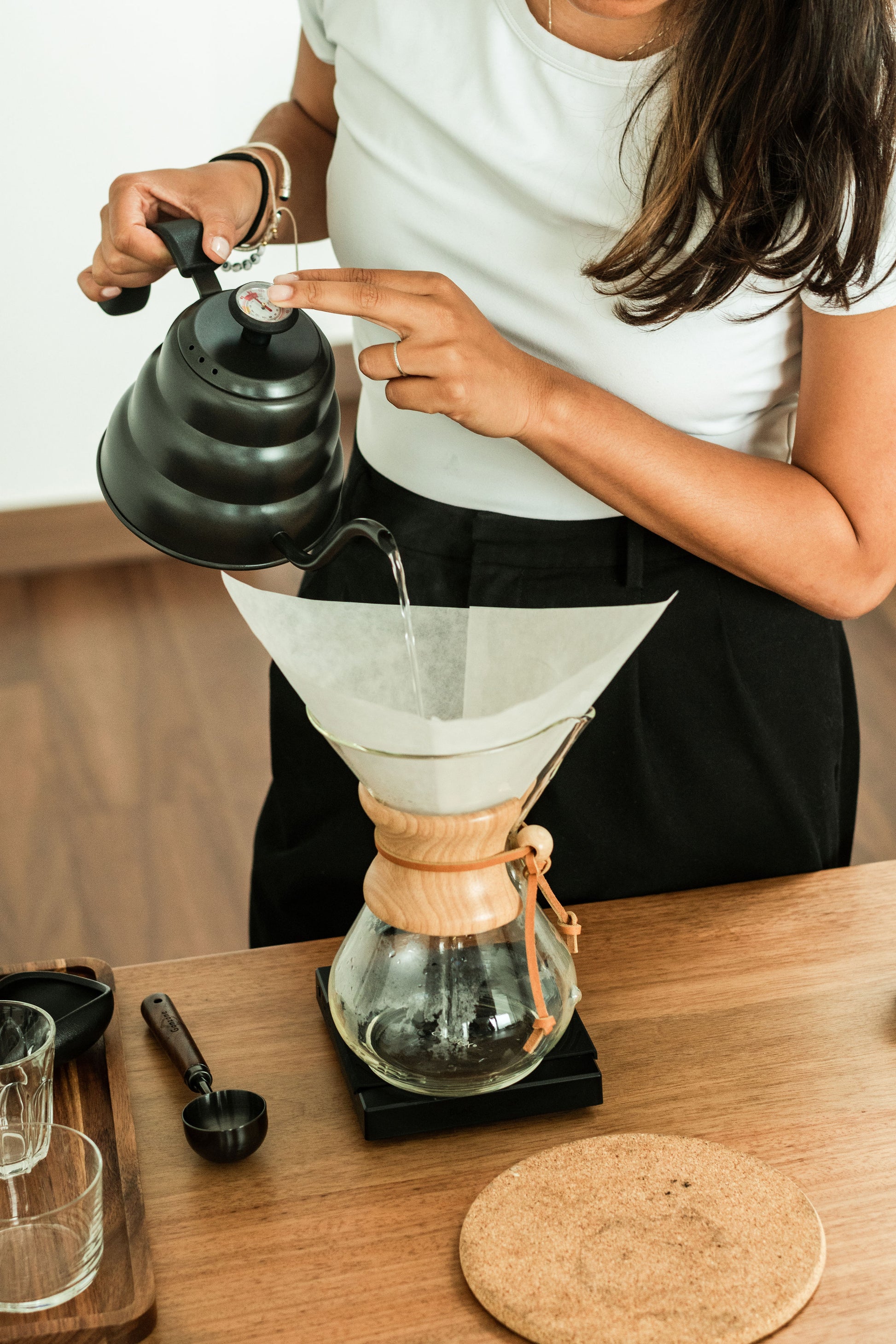 Hands-on coffee workshop