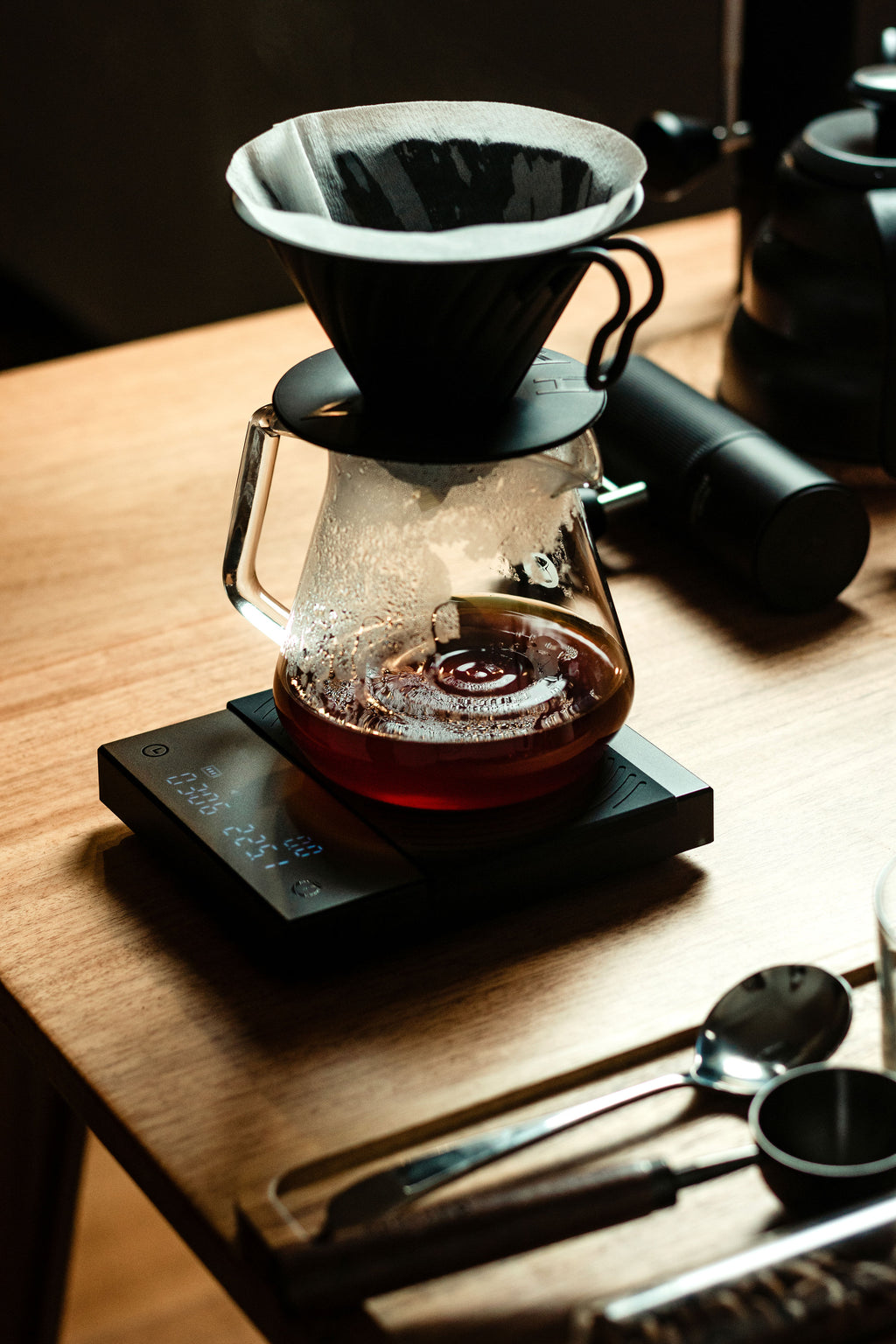 Hands-on coffee workshop
