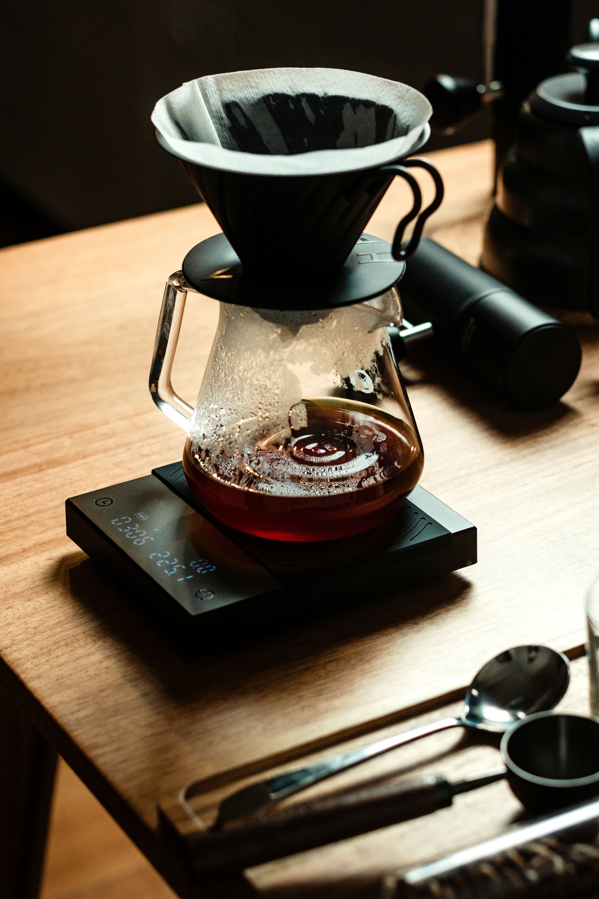 Hands-on coffee workshop